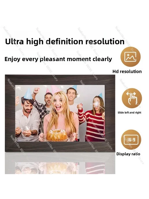 Нет бренда FRAMEO 10-дюймовая цифровая фоторамка 32 ГБ Option 1, 32 ГБ, фото 5