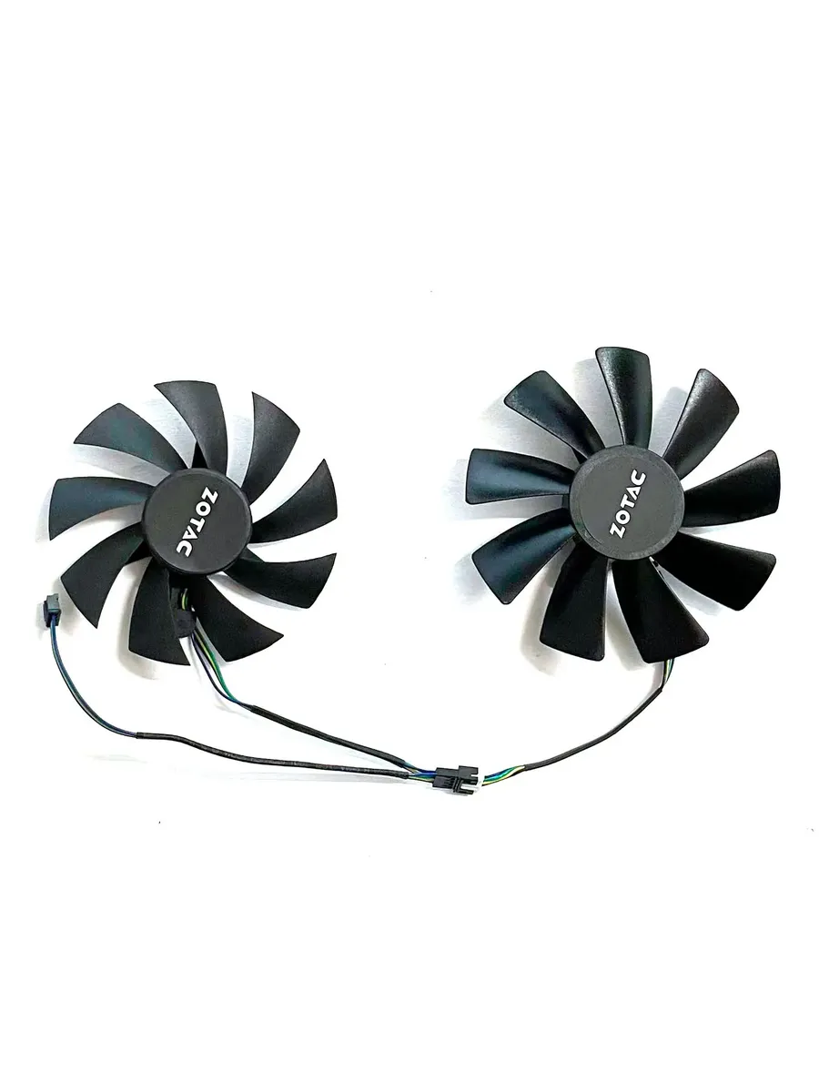 LZQLY Вентилятор для видеокарты Zotac Geforce GTX 1060, 1070 Ti, 1