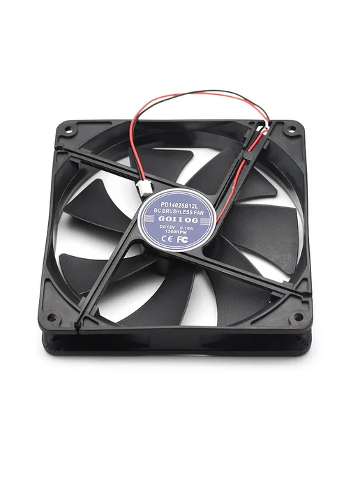 SXDOOL 12В ультратихий вентилятор для CPU 14см, вариант, фото 3
