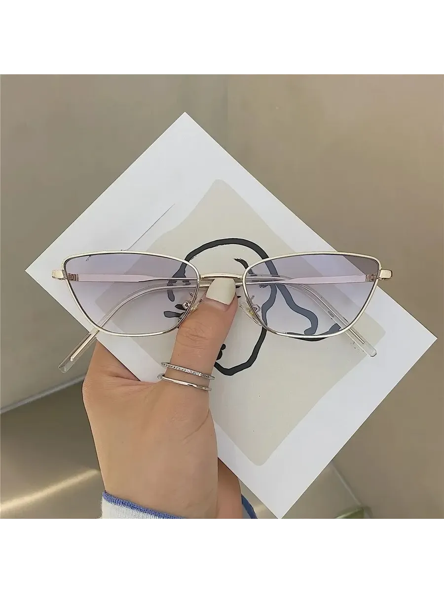 Солнцезащитные очки Cat Eye, GN