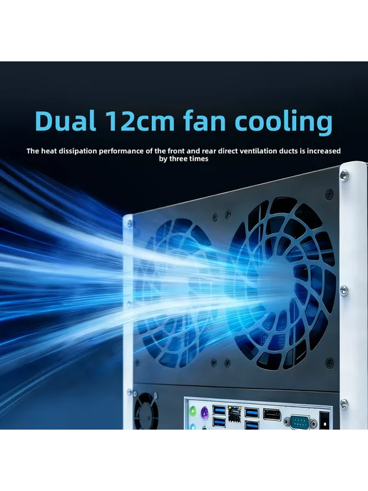 VBNM Корпус NAS 6 отсеков для HDD SSD, белый, фото 7