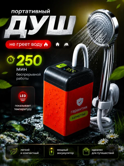 Дом&Дача Портативный душ, вариант