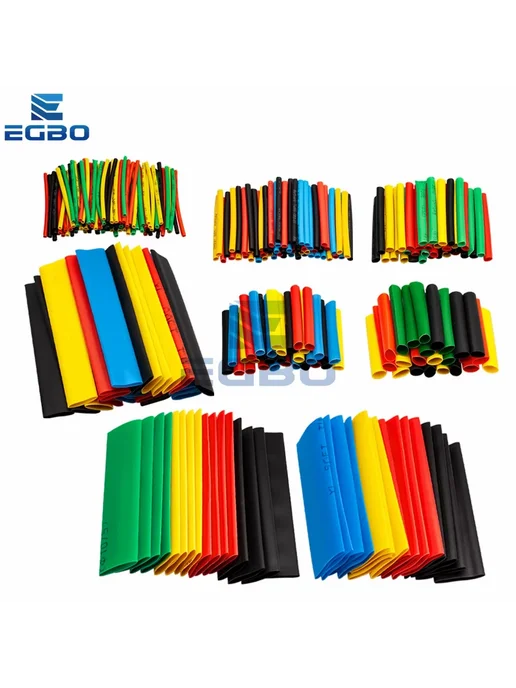 Нет бренда Термоусадочные трубки для автоэлектроники 127PCS, 127 шт, фото 4