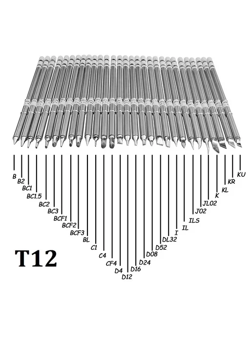 Нет бренда Портативный паяльник T12 72W With T12-BC2 tip, 72 Вт, фото 6