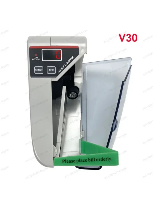 Нет бренда Портативный счетчик банкнот V30 with UV, 600 листов мин, V30 with UV