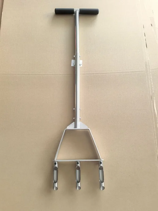 Нет бренда Ручной аэратор для газона, серый, Slanted hole puncher, вариант, фото 6