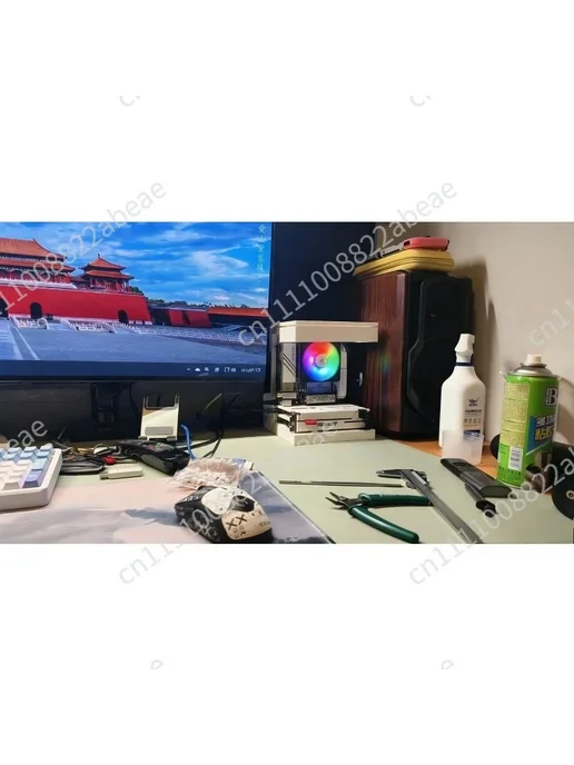 Нет бренда Мини-корпус для 3D-печати ITX Open Sea View black, черный, фото 5