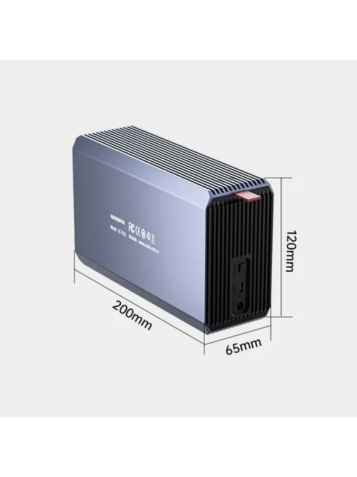 Нет бренда ACASIS Корпус для жестких дисков 2х3.5" USB 3.0, 2x3.5