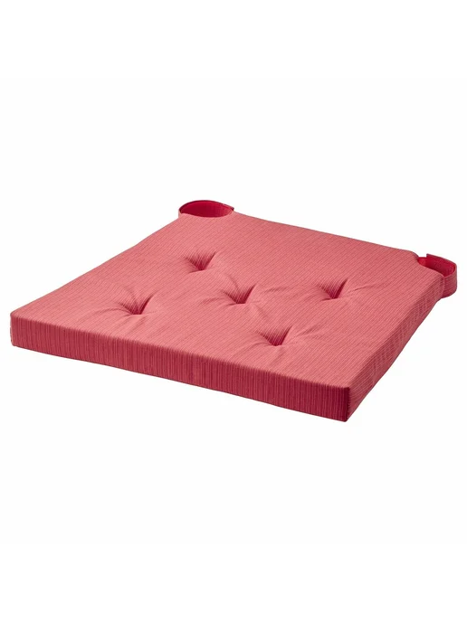 IKEA Подушка на стул икеа ЮСТИНА, красный, фото 2