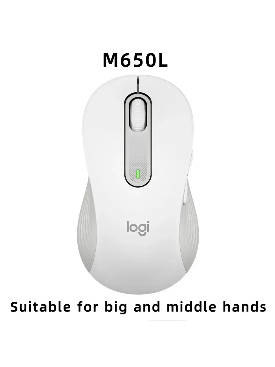LOGITECH Signature M650 Беспроводная мышь Белый, M650L white