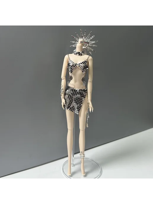 Нет бренда Вечерние платья для куклы 1 6 Babi Xianxian Clothes Parts 3, вариант, фото 3