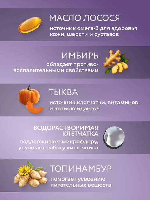 Сухой корм Marly&Molly Жкт Белая для собак, чувствительное пищеварение, рыба, 1,5 кг, фото 5
