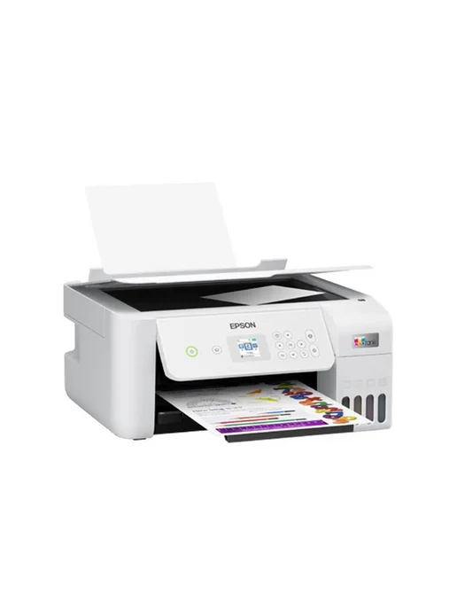 Epson МФУ Струйное L3267,A4+ WIFI +4 бутылки совместимых, белый, фото 3