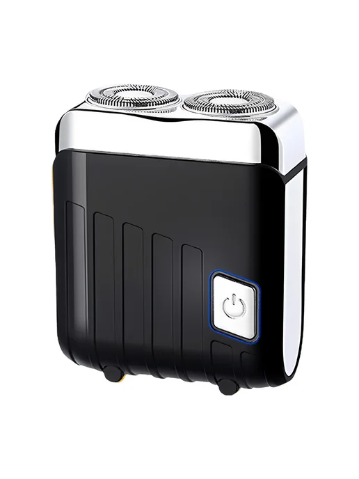 Мини бритва с Dual Head, Type-C, зарядка, для выездов и кома, черный, фото 4