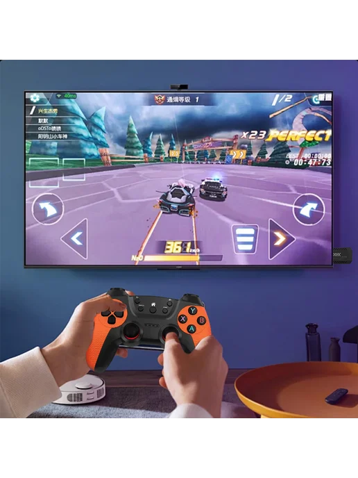 Беспроводная ретро-консоль 4K HDMI 128ГБ 35000 игр для ТВ, 128 ГБ, фото 5