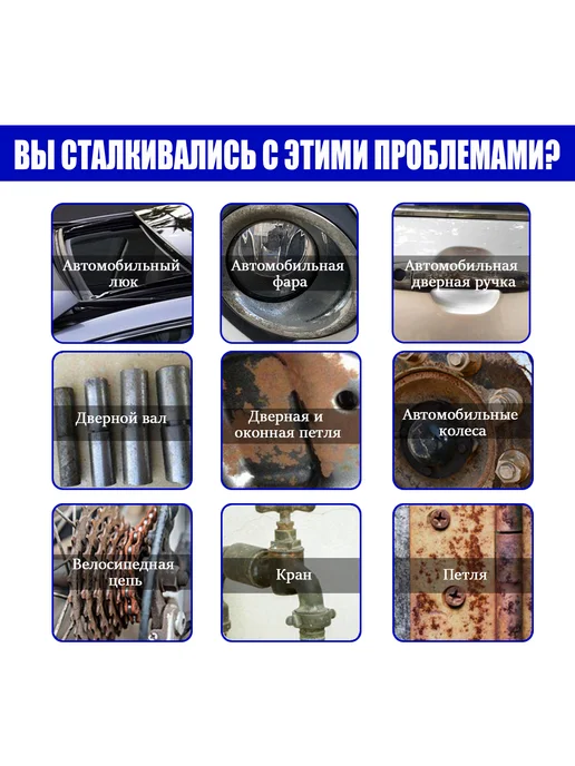 RayHong1 Преобразователь удалитель ржавчины авто антиржавчина, 60 мл, фото 4