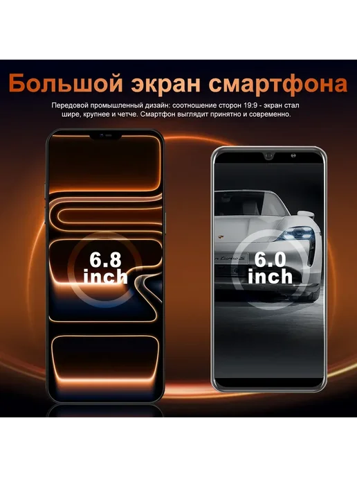 Смартфон YFQTXLW Iphome 17 Pro Max 16/1024 ГБ, черный, фото 6
