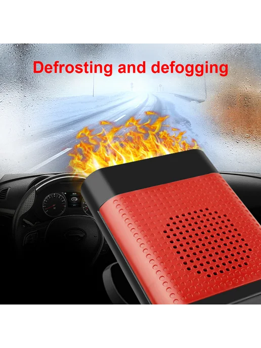 12 24V Defrost для авто, вращ. 360°, против тумана, красный, красный, фото 8
