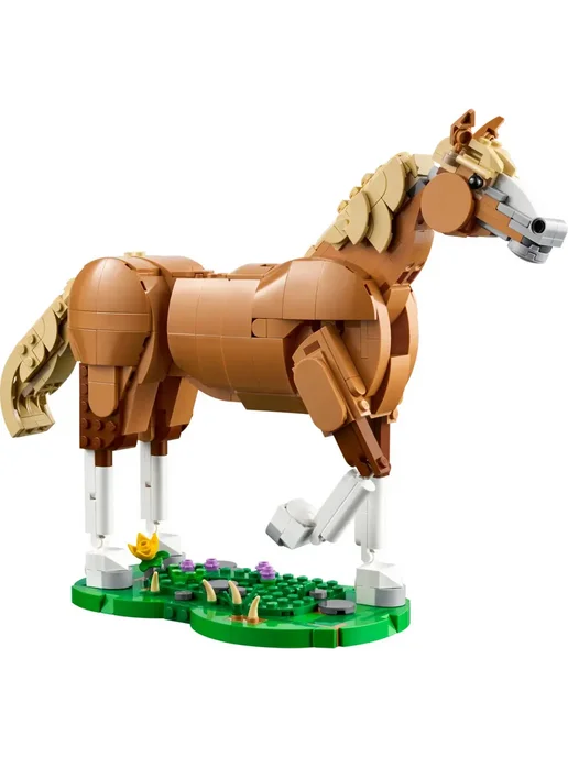 LEGO Конструктор Creator 31166 Красивая лошадь 3в1, черный, фото 3