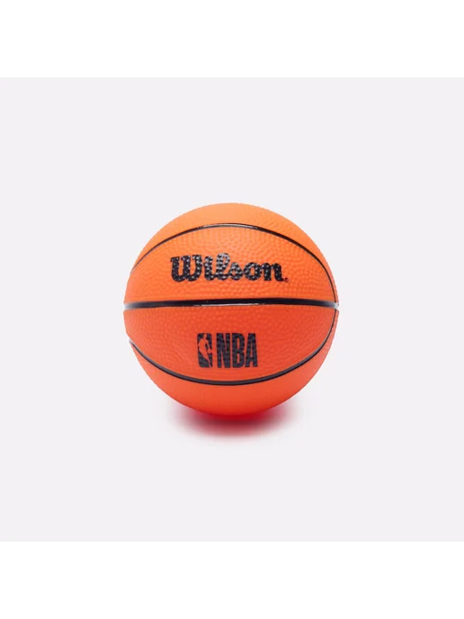 Wilson Баскетбольное мини-кольцо + мини мяч NBA DRV Hoop Clear, синий, фото 4