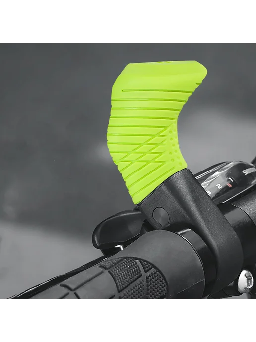 Грипсы для MTB Thumb Support эргономичные зеленые, зеленый, фото 2