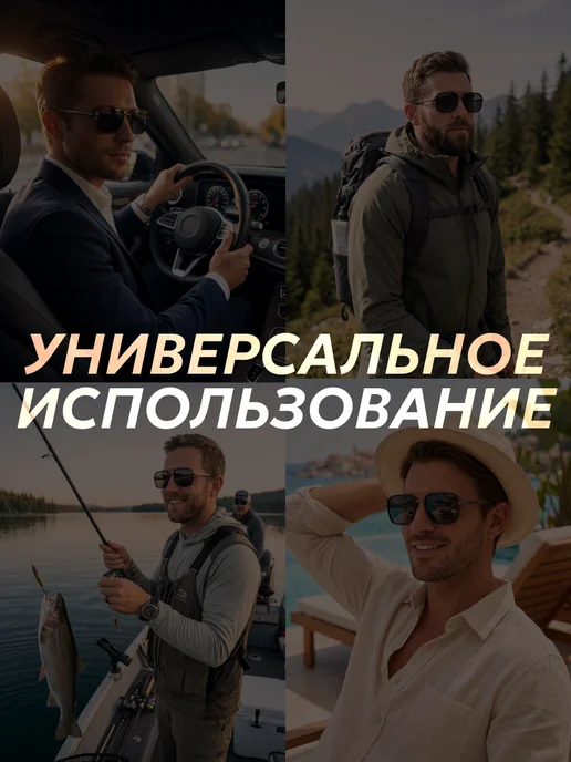 Nella Box Очки солнцезащитные поляризационные, черный, фото 4