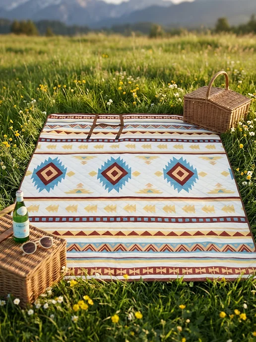 Порядок Коврик для пикника туристический широкий длинный, вариант, фото 3