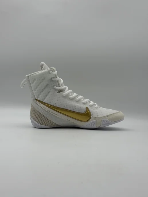 Nike Боксерские ботинки, бежевый, фото 3