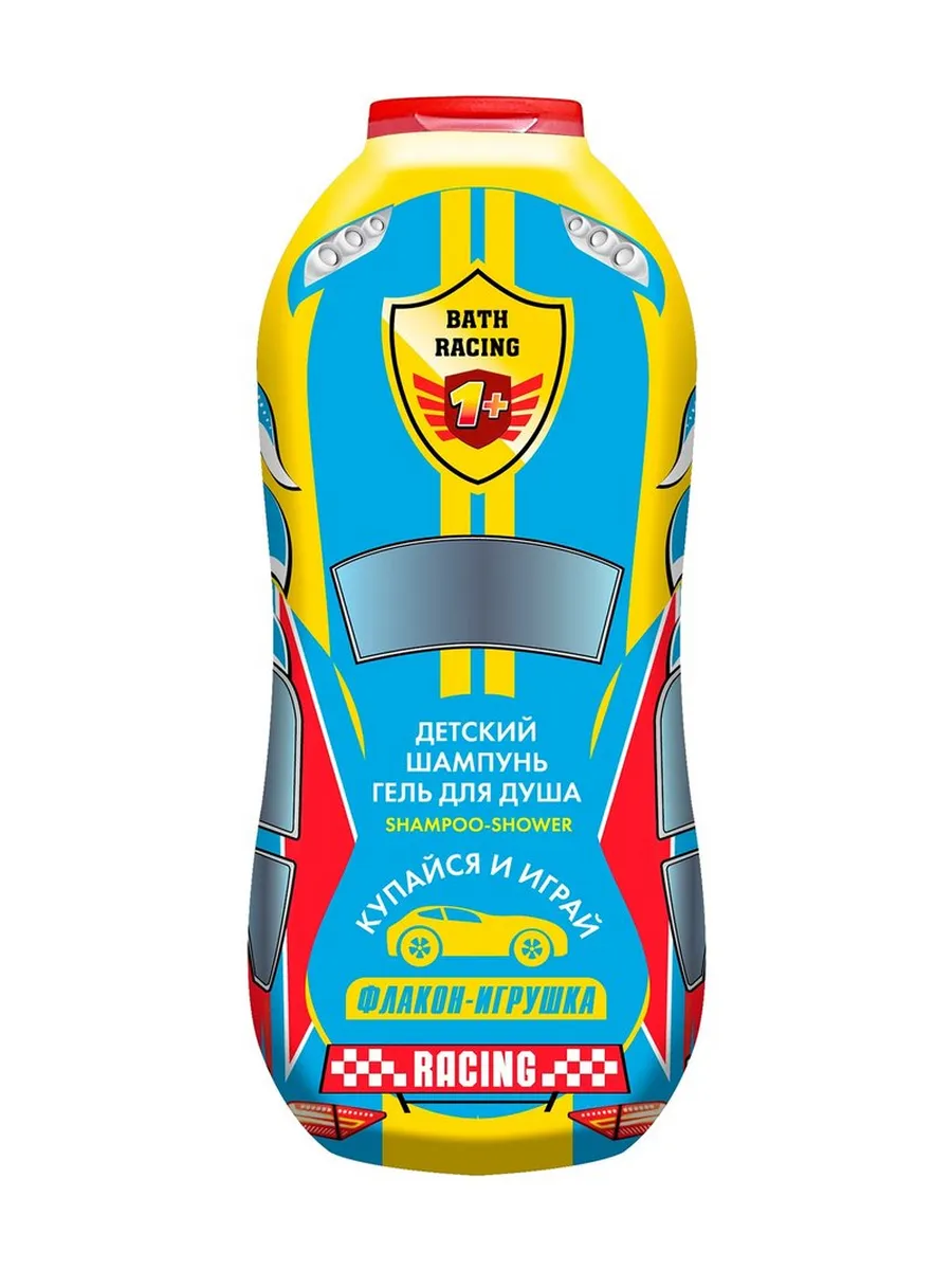 Детский шампунь-гель для душа Bath Racing 300 мл