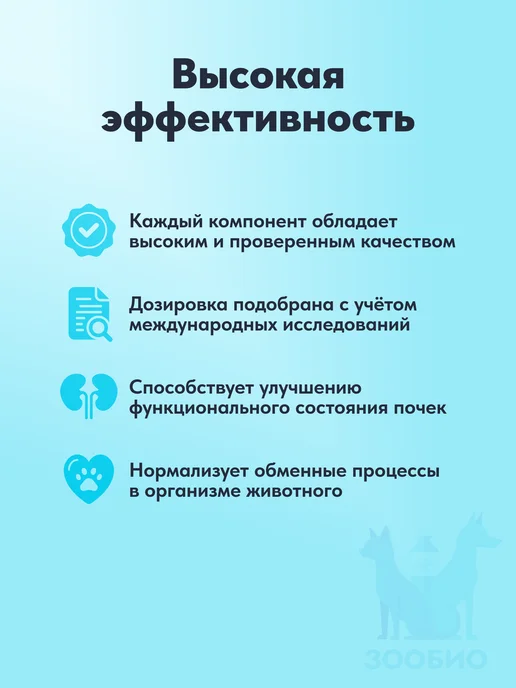 ПРОРЕНТИН для поддержки функции почек у собак и кошек 60 гр, вариант, фото 5