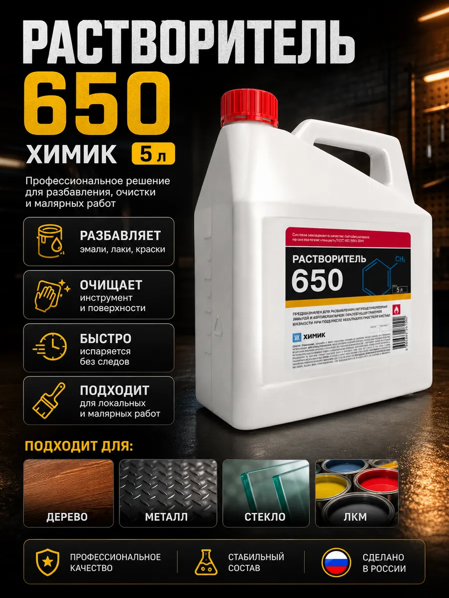 Раствориель 650 5 л