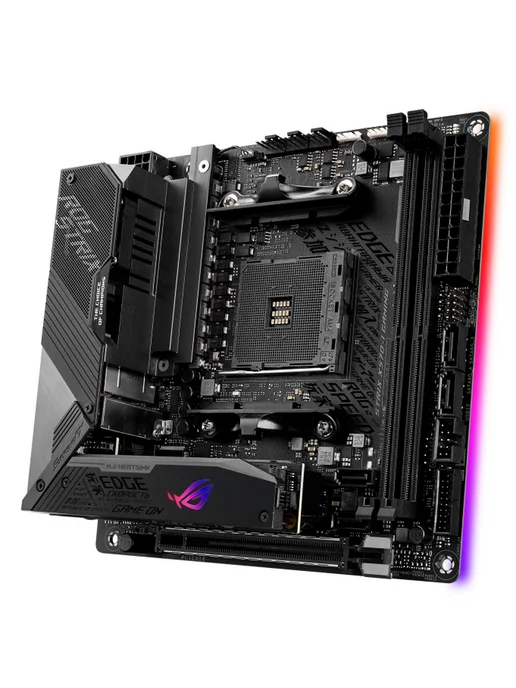 Asus Материнская плата ROG Strix X570-I Gaming AM4 AMD X570 M-ITX, вариант, фото 3