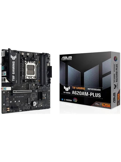 Asus Материнская плата TUF GAMING A620AM-PLUS (AM5, mATX), вариант