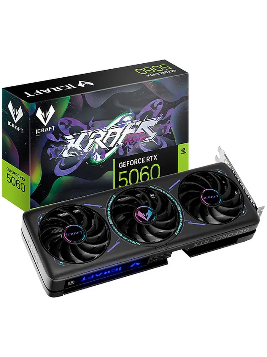 Видеокарта GeForce RTX 5060 iCraft OC 8GB MS-RTX5060 iCraft…