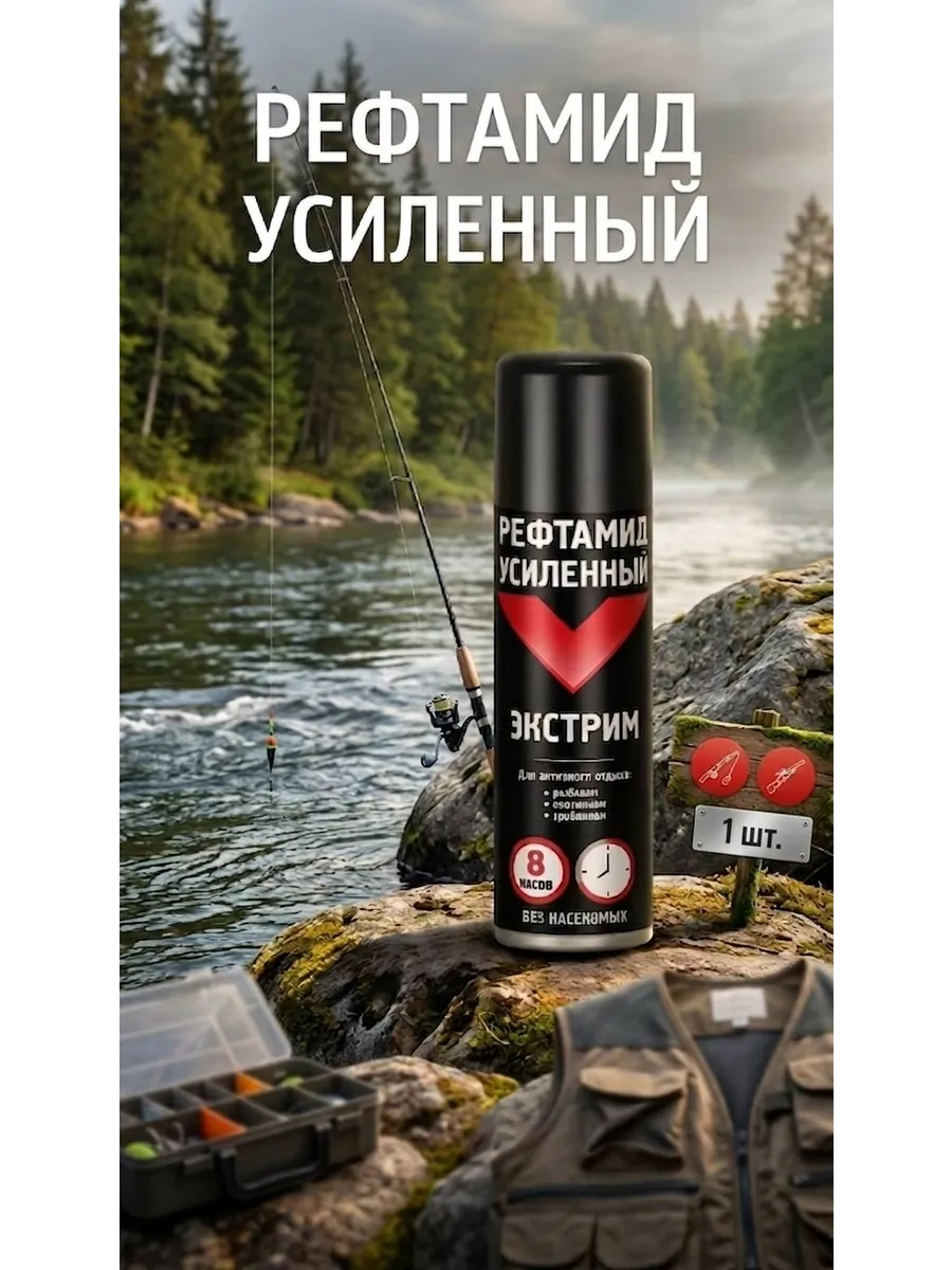 Спрей антиклещ защита от укусов 1шт*100мл