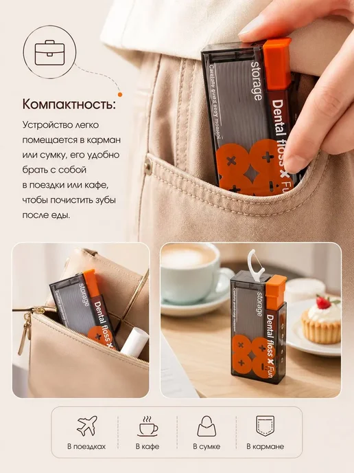 БингО2 Футляр для флоссеров портативный кейс,флоссеры, вариант, фото 4
