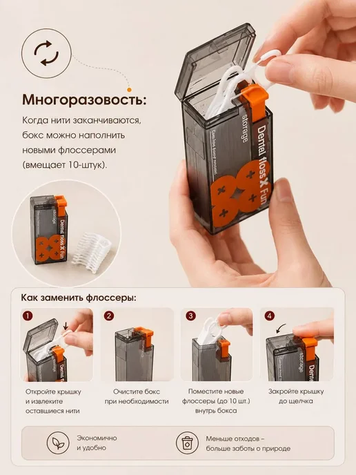 БингО2 Футляр для флоссеров портативный кейс,флоссеры, вариант, фото 6