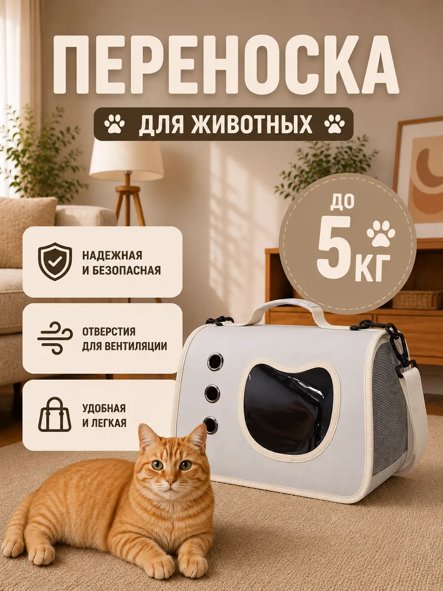 Переноска для кошек и собак