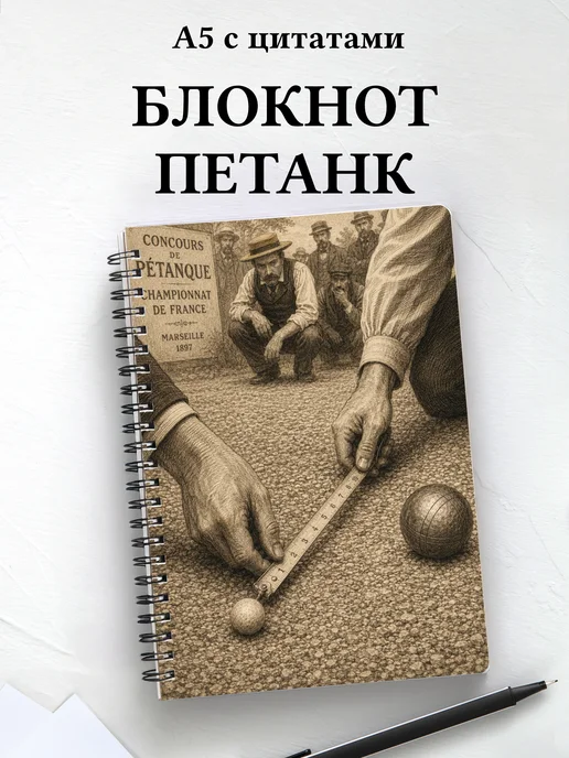 Блокнот Петанк
