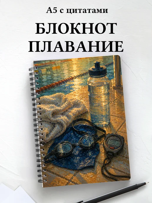 Блокнот Плавание