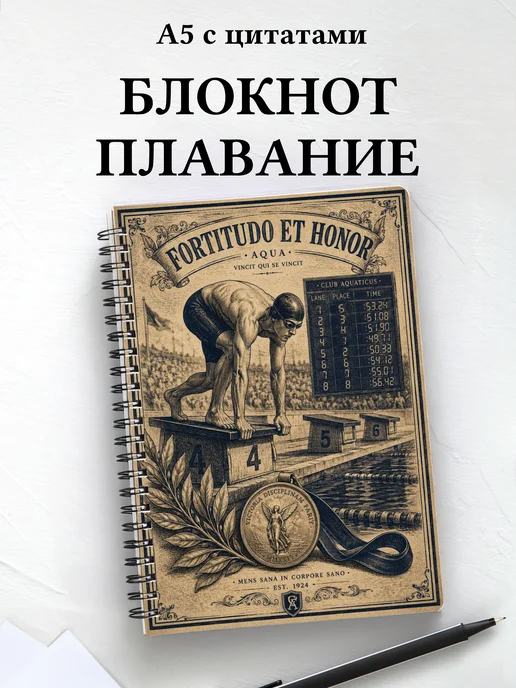 Блокнот Плавание