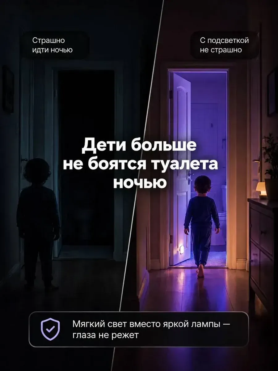 Подсветка для унитаза с датчиком