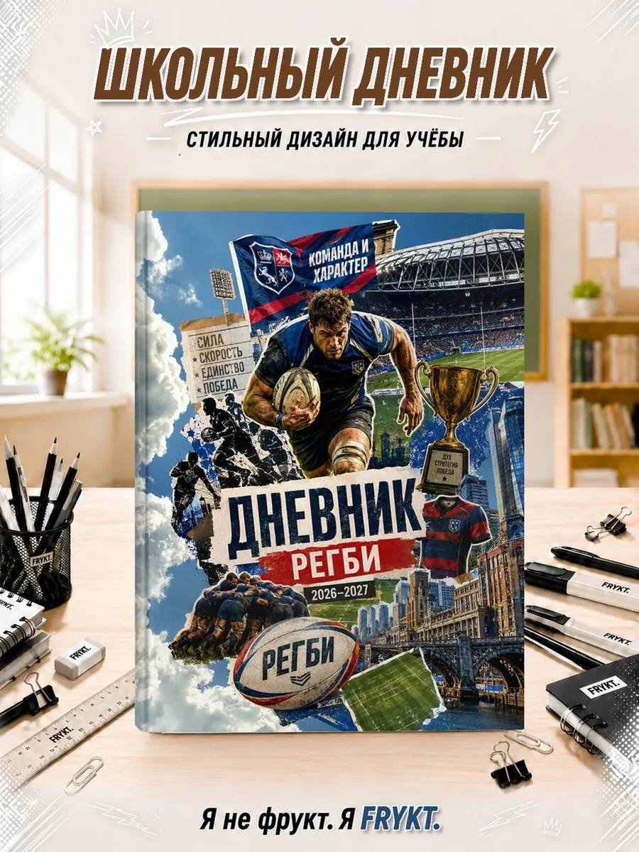 Школьный дневник 1-11 класс Регби