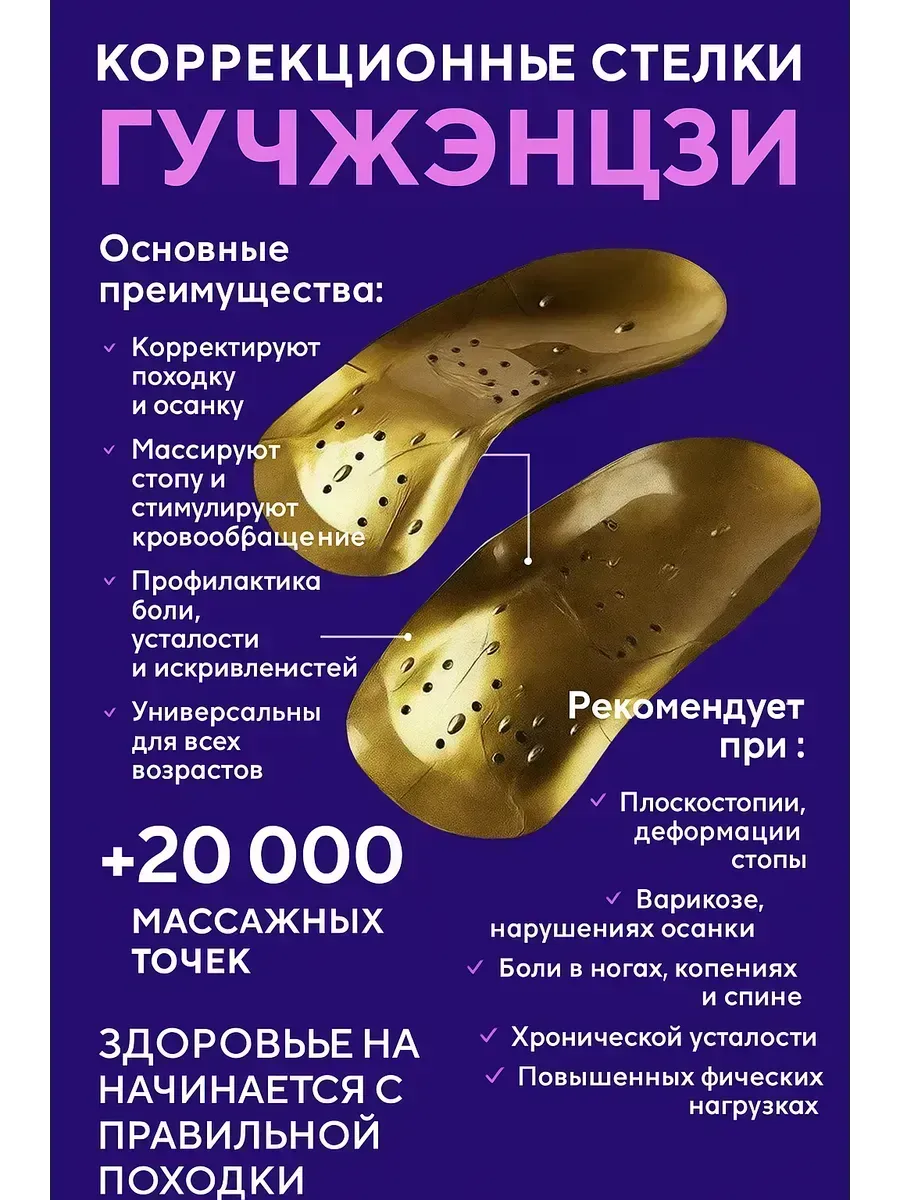 анионовые стельки