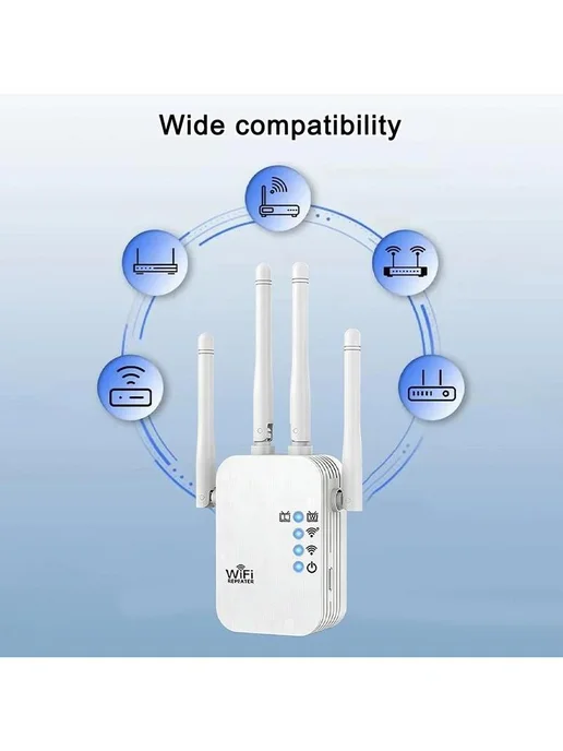 Усилитель Wi-Fi 300 Мбит с, 4 антенны, вариант, фото 8
