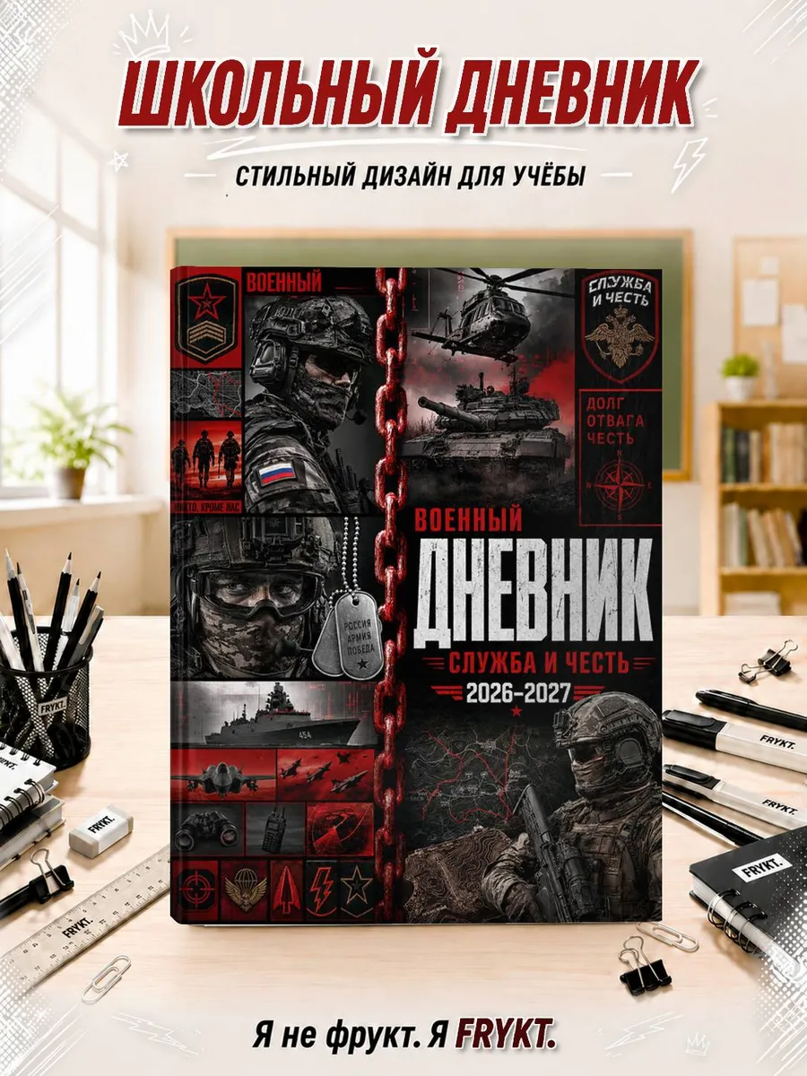 Школьный дневник 1-11 класс Военный