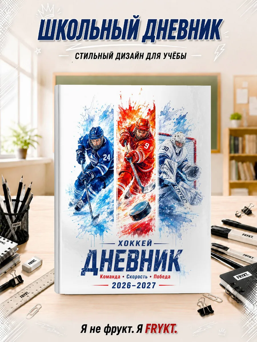 Школьный дневник 1-11 класс Хоккей с шайбой