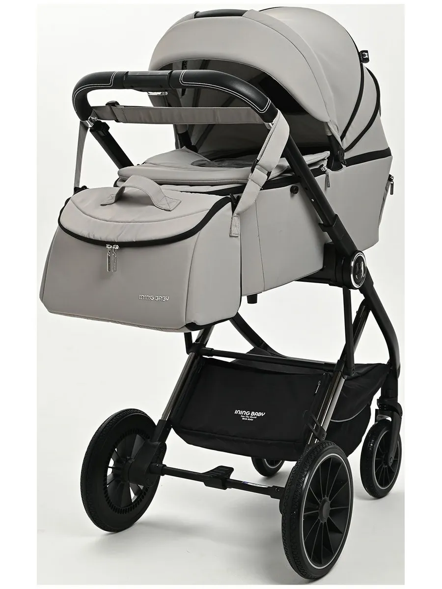 Коляска 2 в 1 KR350 light grey
