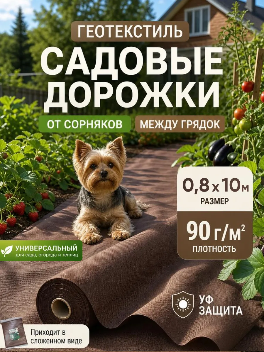 Садовые дорожки и покрытия между грядок от сорняков, на дачу
