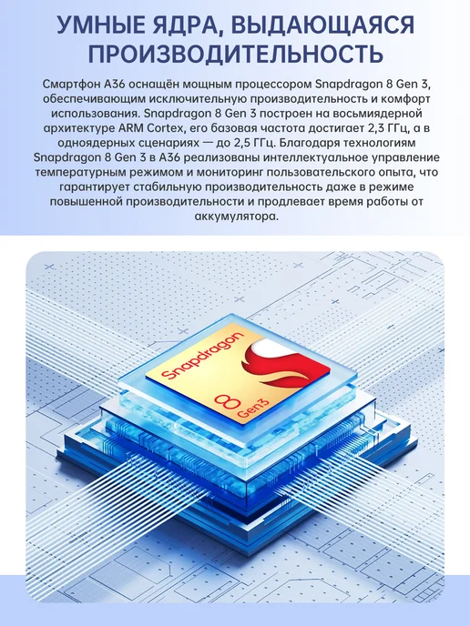 Смартфон Spark Tecn0 Spark Go 2 12/512 ГБ, синий, фото 3